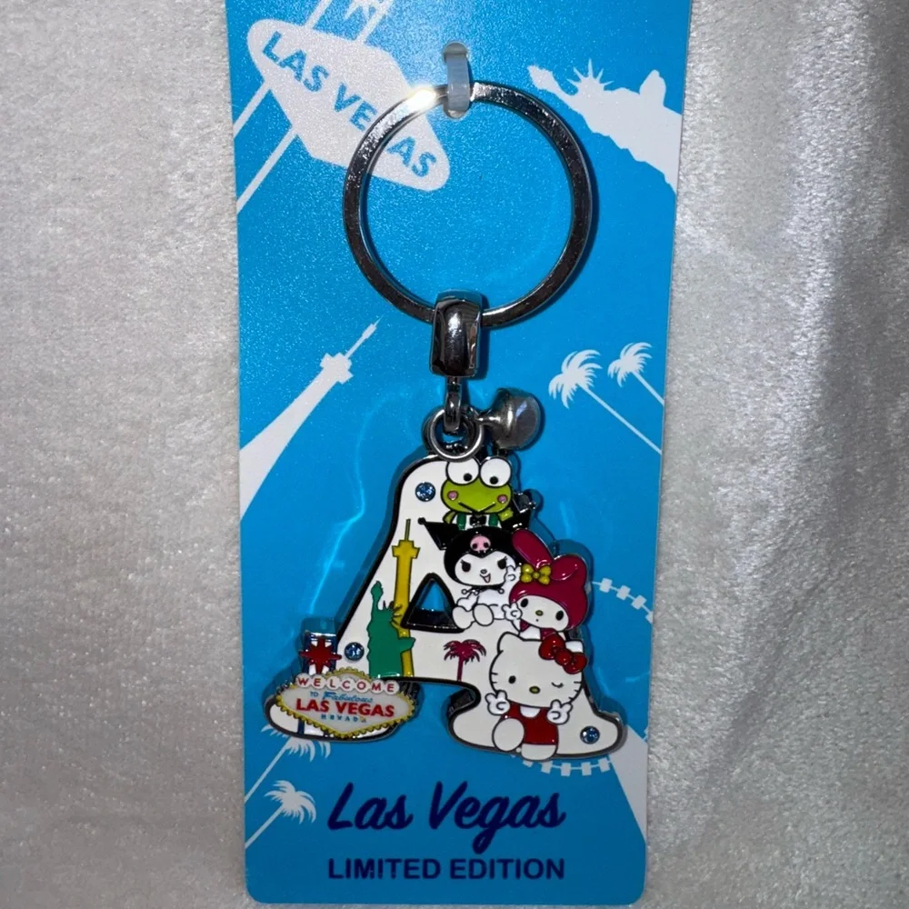 Limited Edition Hello Kitty and friends Las Vegas Exclusive Keyholder-Letter A